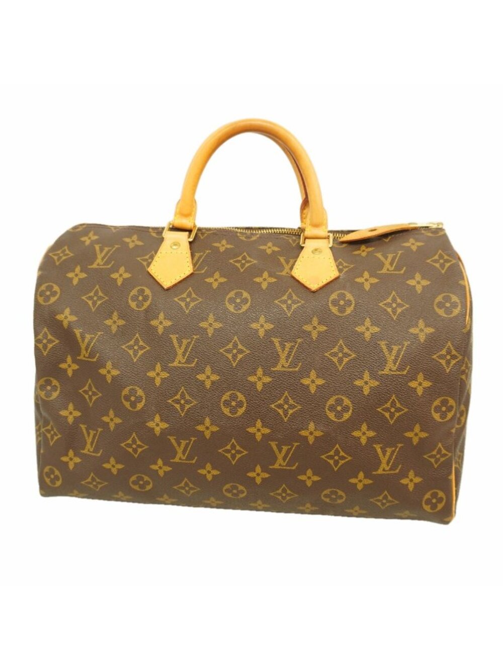Louis Vuitton Handbag Monogram Speedy 35 Brown